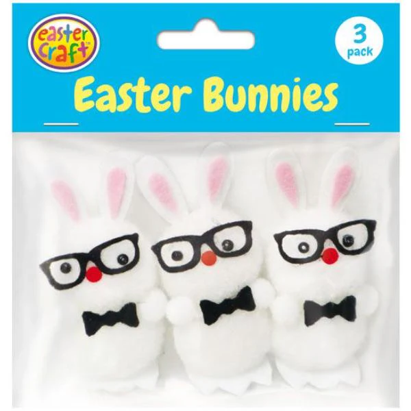 3 Pack Easter Bunnies
