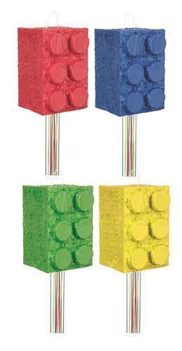 1 Piece Building Block Pull Pinata