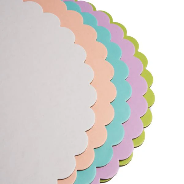 Pastel Green Scalloped Cake Board - 25.4cm - Image 4