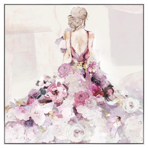 Hand Painted Canvas Print - 100cm
