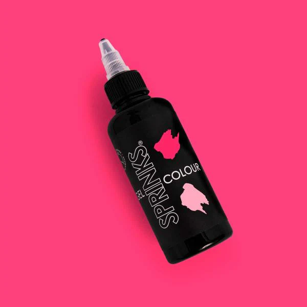 Sprinks Hot Pink Gel Colour - 100ml
