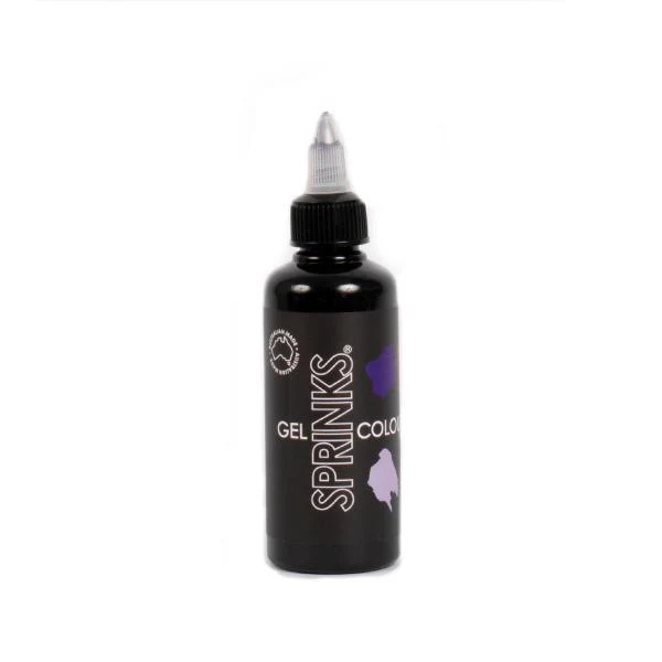 Sprinks Purple Gel Colour - 100ml - Image 3