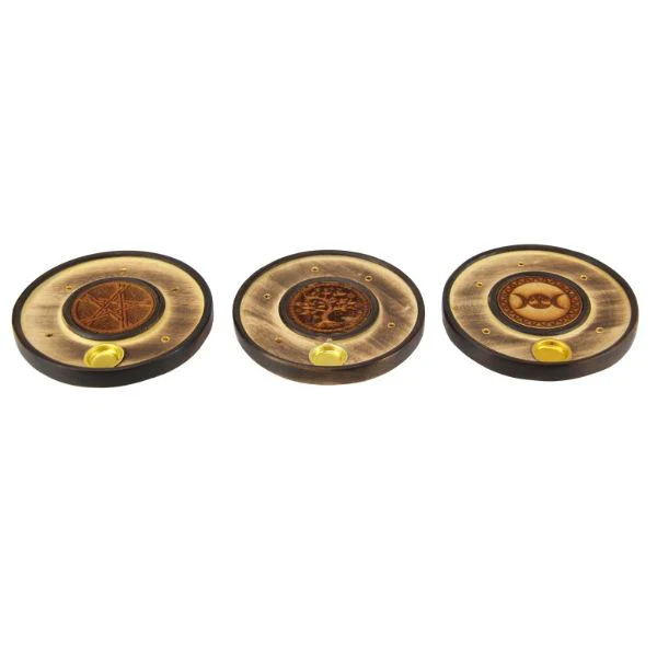 Round Incense Holder - 10cm