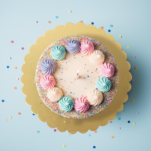 Gold Cake Board - 25.4cm
