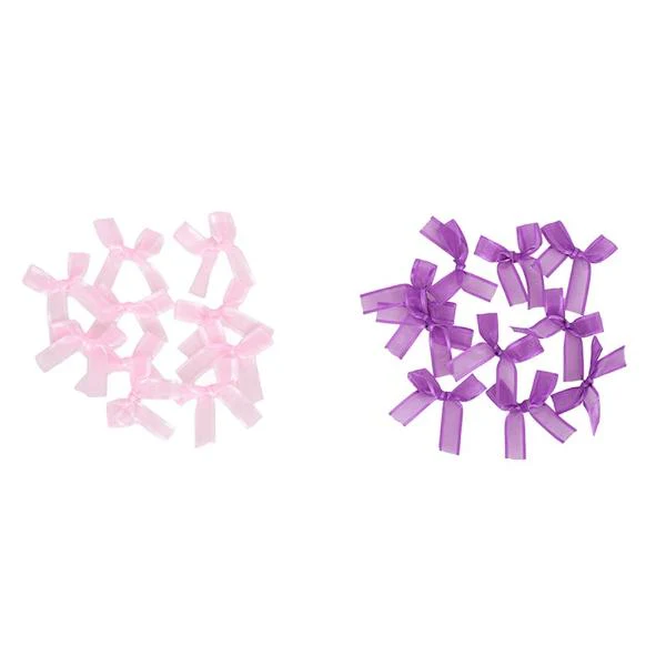 10 Pack Mini Bows - 5cm x 3.5cm