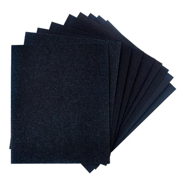 10 Pack Assorted Sandpaper - 22.5cm x 27.5cm - Image 4