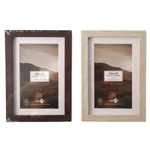 Dallas Matboard Photo Frame - 10cm x 15cm x 12cm