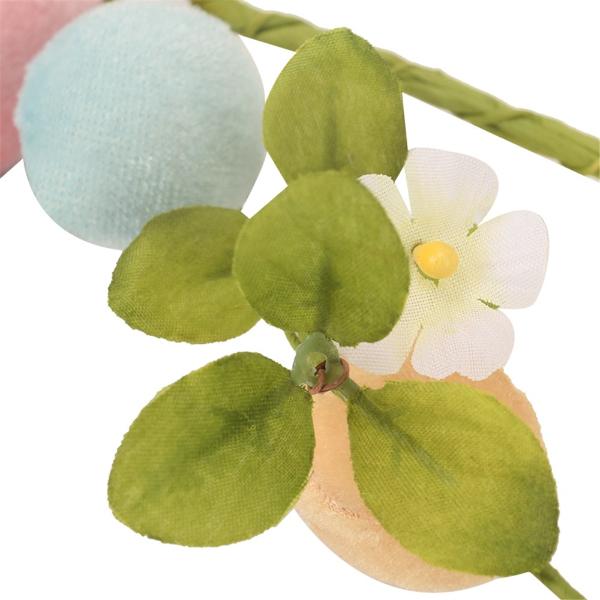 Velvet Egg Garland - 120cm - Image 2