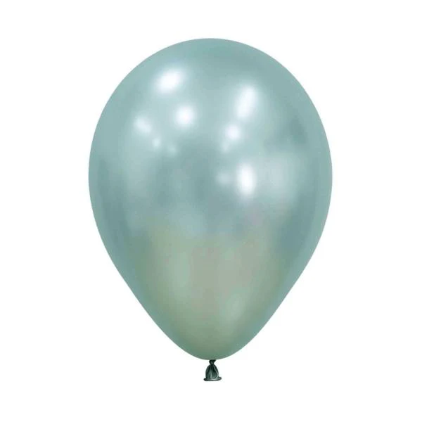 25 Pack Sempertex Cool Mint Latex Balloon - 12cm