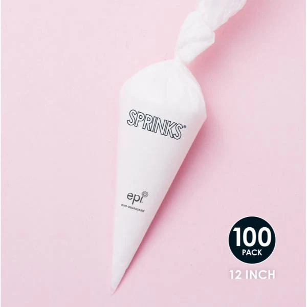100 Pack Sprinks Oxo Degradable Piping Bags - 30cm - Image 4