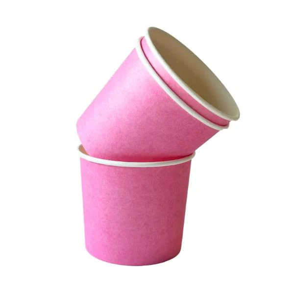24 Pack Pink Paper Tubs - 12oz - Image 6