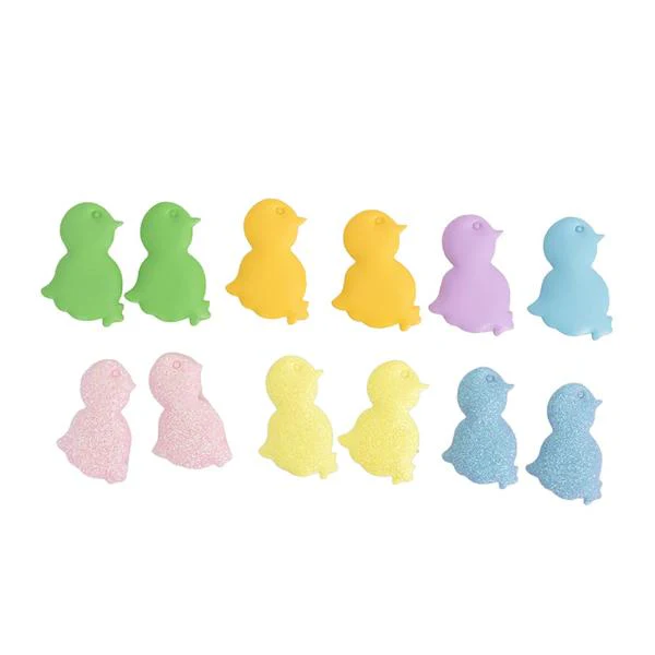 12 Pack Pu Chicks - 4.3cm x 3cm