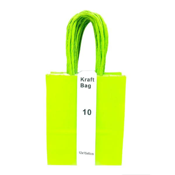 12X15X6CM 10 PACK GREEN 23# - Image 2