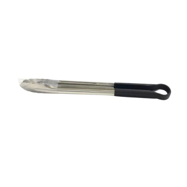 Stainless Steel Tong With Black Silicon Handle - 35cm - Image 6