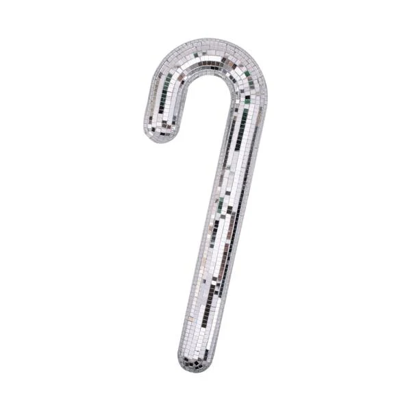 Glass Mirror Cane - 14cm x 35cm