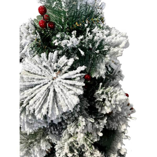 Metal Leg Pine Mix Christmas Tree - 150cm - Image 2