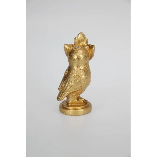 Mystical Gold Jewelled Owl - 15cm - Image 2