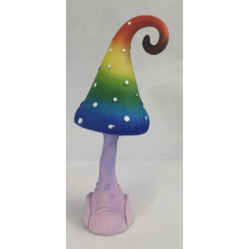 Rainbow Coloured Fairy Mushroom - 15cm - Image 3