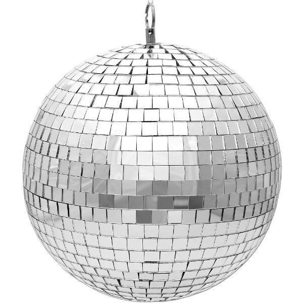 Silver Mirror Disco Ball - 15cm