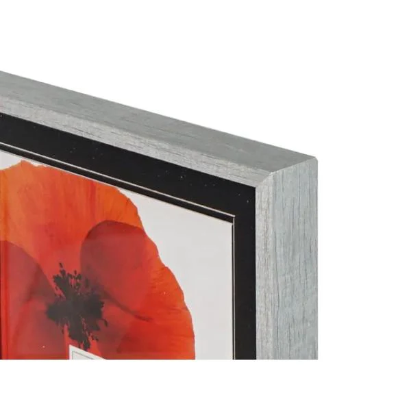 Black & Grey Poppy Frame - 15cm x 20cm - Image 2