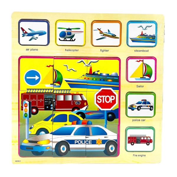 16 Pack Wooden Puzzle - Image 3