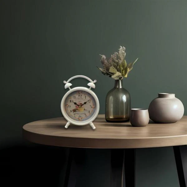 Metal Table Clock - 16cm - Image 3