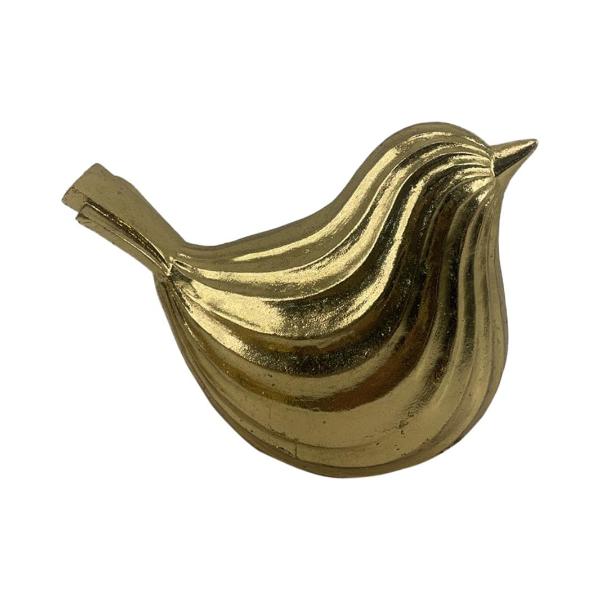 Gold Decor Bird - 16cm