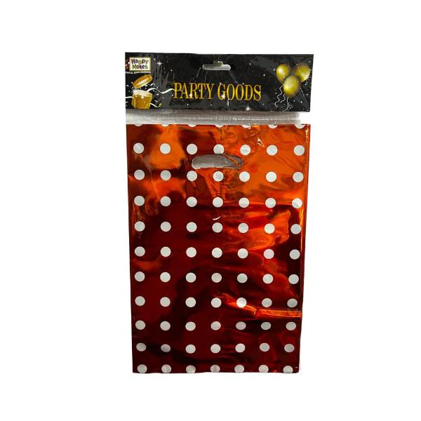 12 Pack Assorted Dot Loot Bags - 17cm x 25cm - Image 4