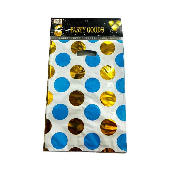 12 pack Large Dots Loot Bags - 17cm x 25cm - Image 2