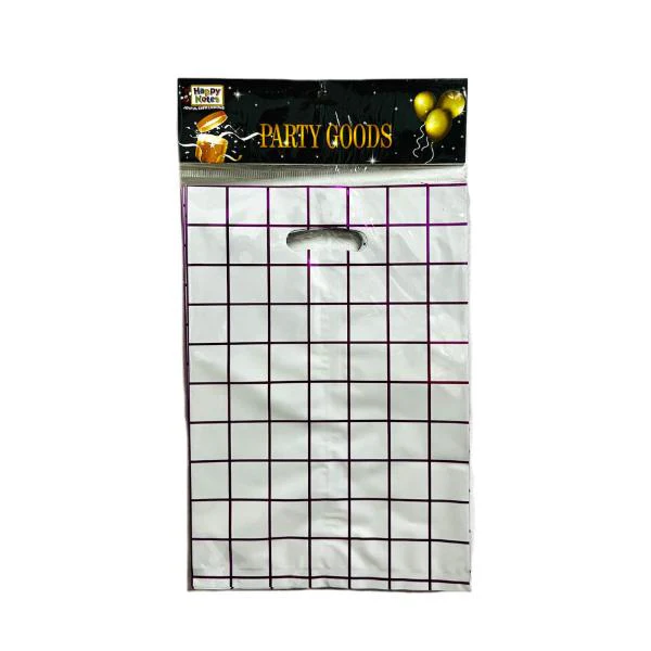 12 pack Assorted Strip Loot Bags - 17cm x 25cm