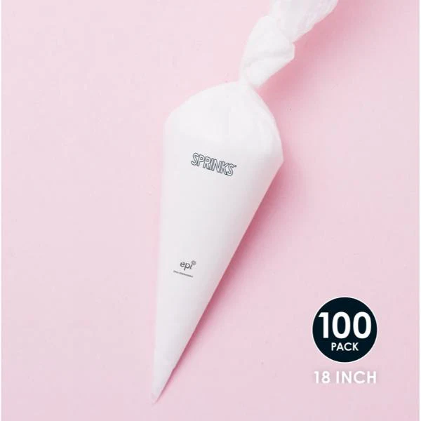 100 Pack Sprinks Oxo Degradable Piping Bags - 45cm - Image 4