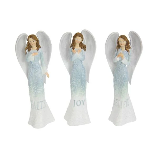 Blue Inspirational Angel - 19cm