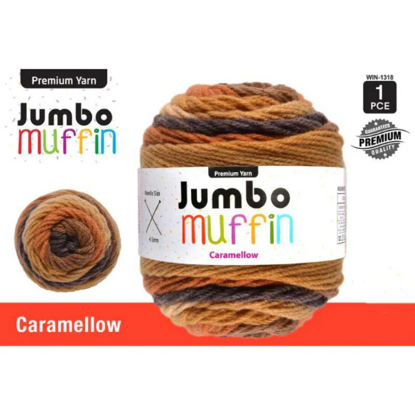 Caramellow Jumbo Muffin Yarn - 200g - Image 2