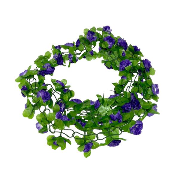 Assorted Coloured Flower Garland - 240cm - Image 4