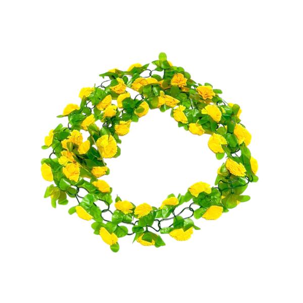 Assorted Coloured Flower Garland - 240cm - Image 7