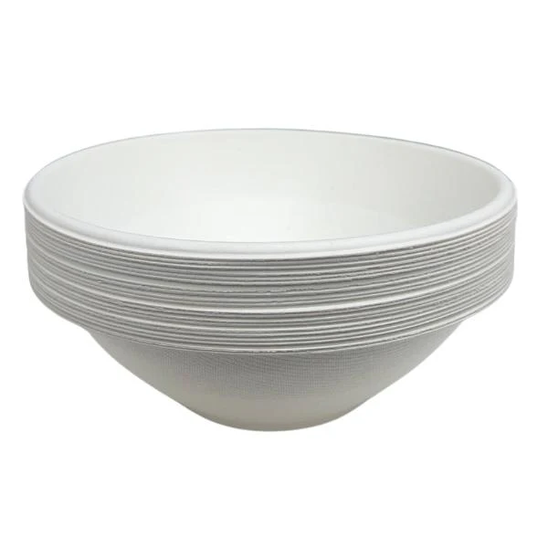 20 Pack Eco Freindly Zafpack Sugarcane Bowls - 950ml