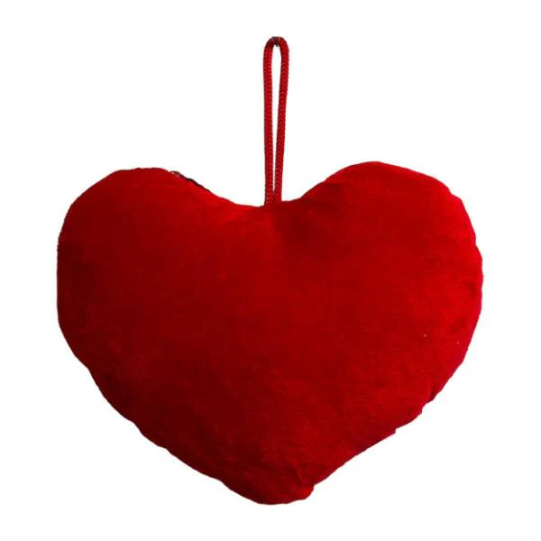 Red Valentines Seqiun Love Heart Hanging Plush - 20cm - Image 2