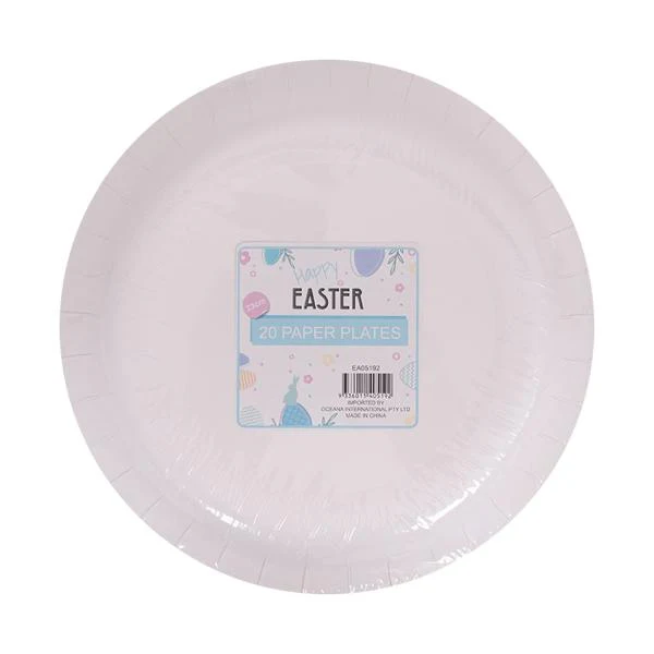 20 Pack Cute Easter Plate - 23cm - Image 2