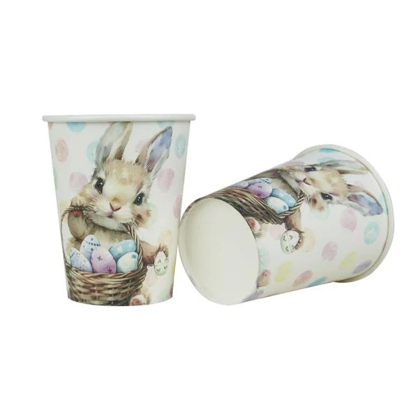 20PK EASTER BUNNY CUPS 266ML