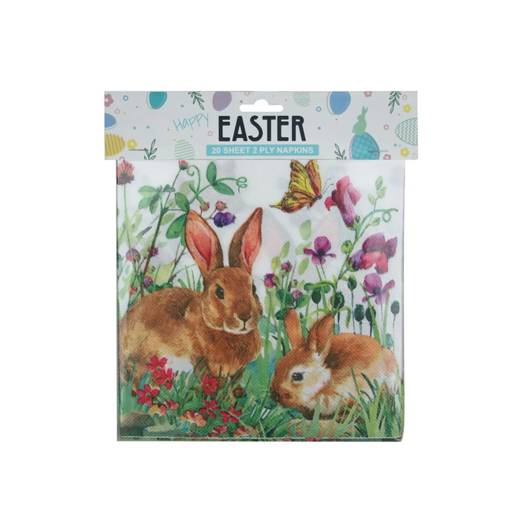 20PK EASTER NAPKINS - Image 2