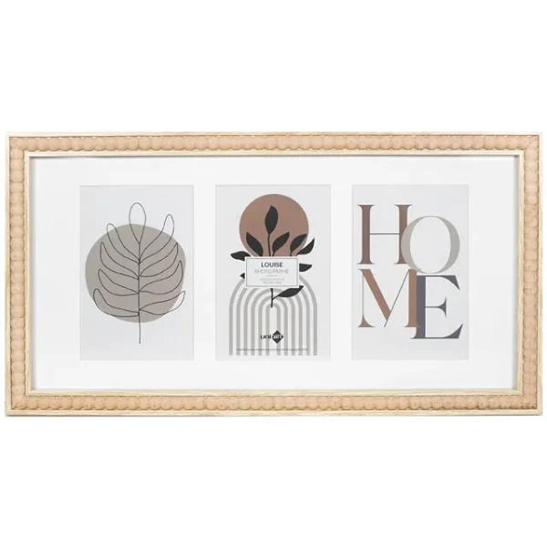 Natural Louise 3 Collage Frame - 10cm x 15cm