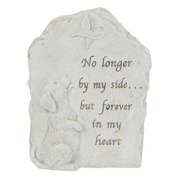 Memorial Dog Garden Plaque - 22cm