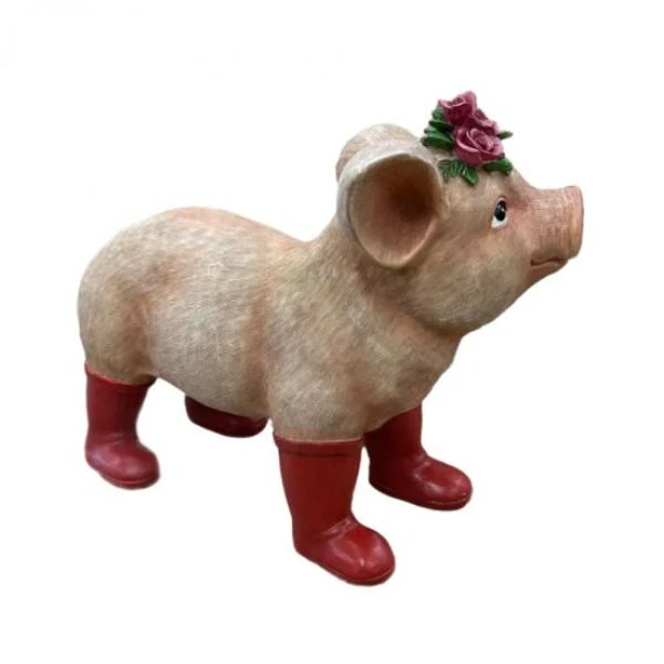 Resin Pig - 24.5cm - Image 3