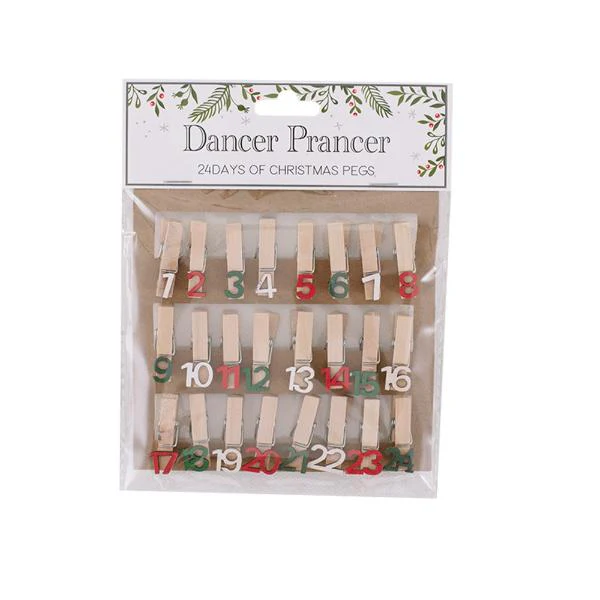 24 Days Of Christmas Pegs - Image 2