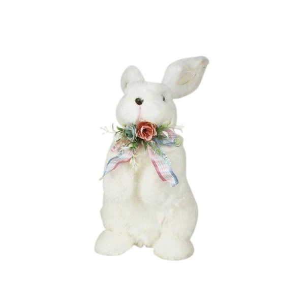 24X15X35CM WHITE BUNNY
