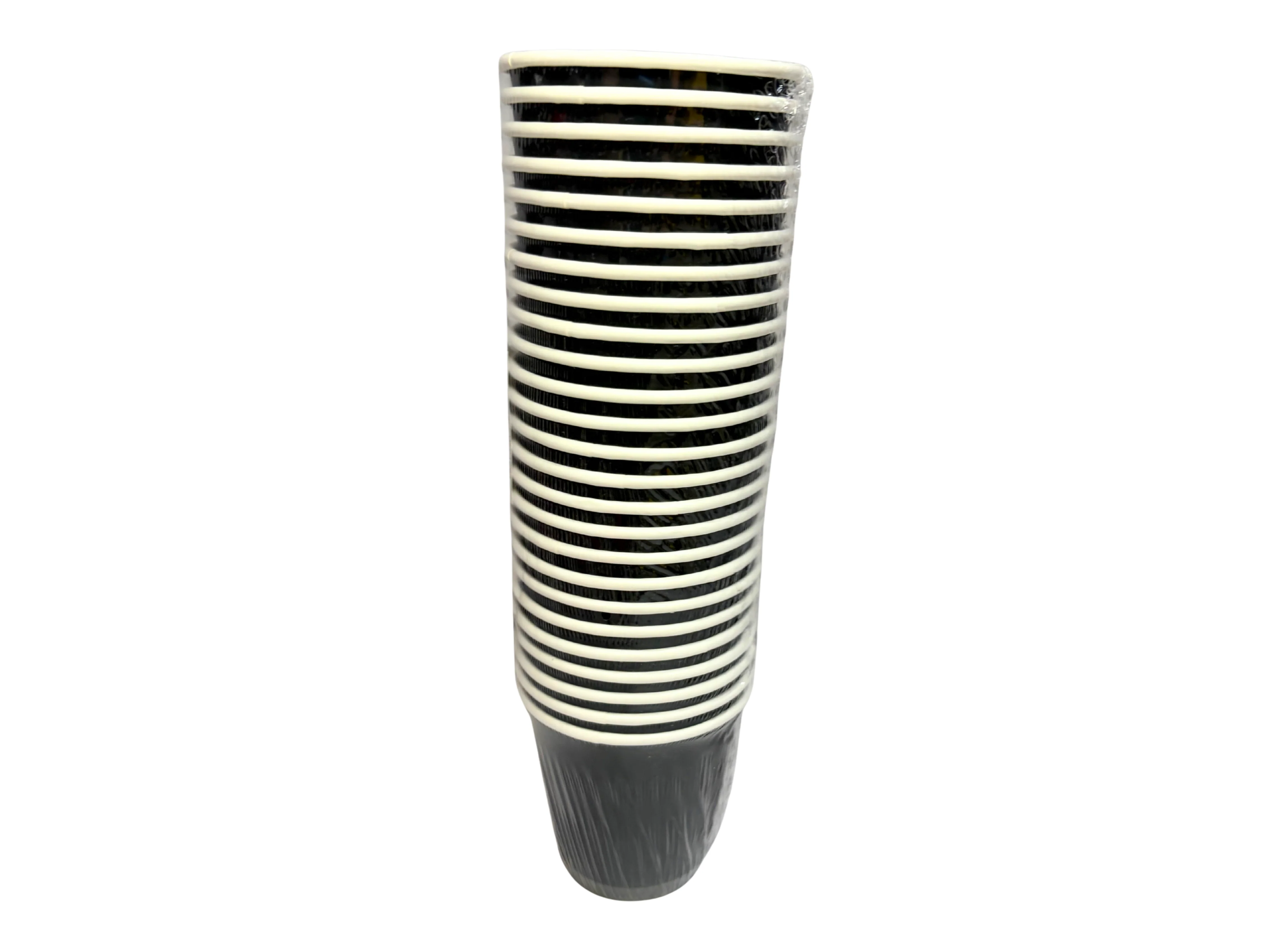 25 Pack Black Double Wall Coffee Cup - 230ml - Image 2