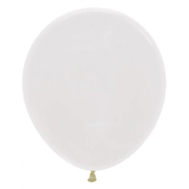 Crystal Clear Latex Balloons - 46cm