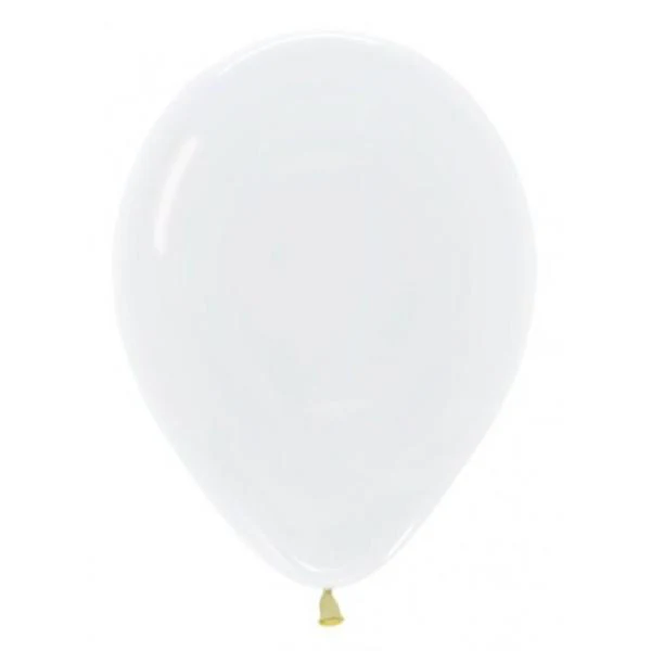 25 Pack Sempertex Crystal Clear Balloon - 30cm
