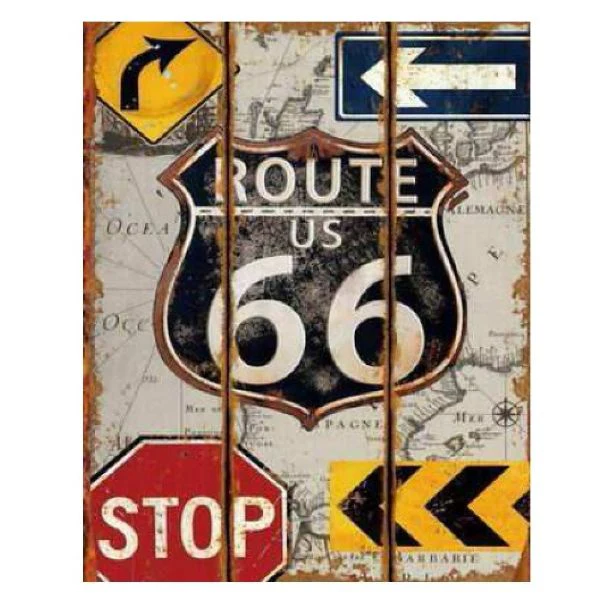 Iron Wall Plaque - 25cm