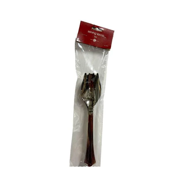 2 Pack Silver Salad Server - Image 3